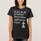 Christian Soap Scripture Observation Application P T-Shirt (Vorderseite)