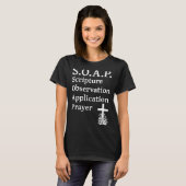 Christian Soap Scripture Observation Application P T-Shirt (Vorne ganz)