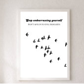 Christian Spiritual  Warfare Wall Art - Metanoia Poster