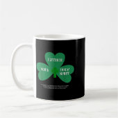 Christian St Patrick's Day Religious Trinity Clove Kaffeetasse (Links)
