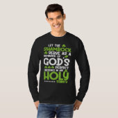 Christian St Patricks Day Shamrock Holy Trinity T-Shirt (Vorne ganz)