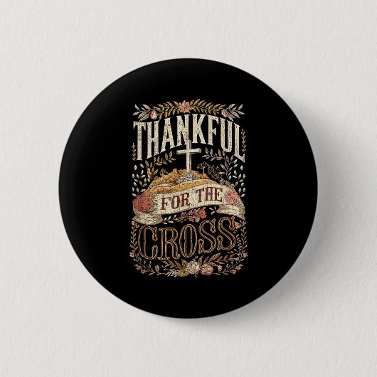 Christian Thanksgiving Shirts And Co. Christian Th Button (Vorderseite)