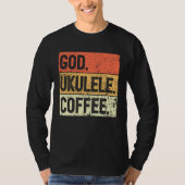 Christian Ukulele Player Worship Ukulele Church Uk T-Shirt (Vorderseite)