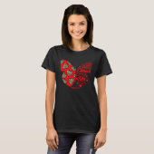 Christian Valentine's Day  Her Cheetah Print Butte T-Shirt (Vorne ganz)