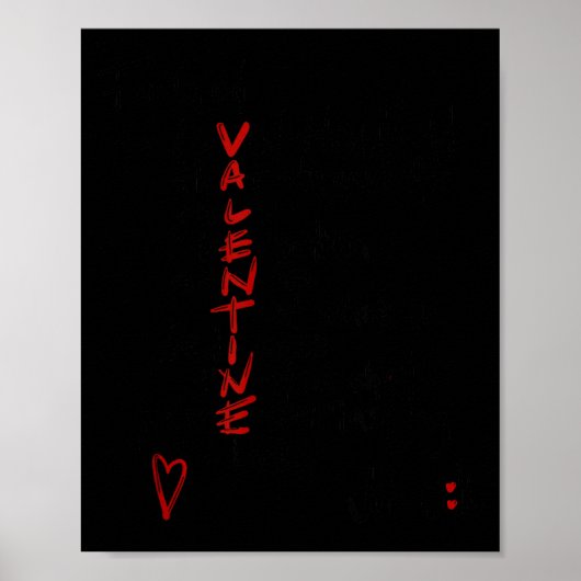 Christian Valentines John 3_16 For God So Loved Th Poster (Vorne)