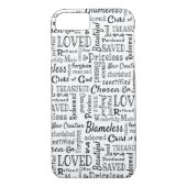 Christian Words of Price Case-Mate iPhone Hülle (Rückseite)