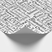 Christian Words of Price Geschenkpapier (Ecke)