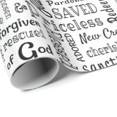 Christian Words of Price Geschenkpapier (Rolleneckpunkt)