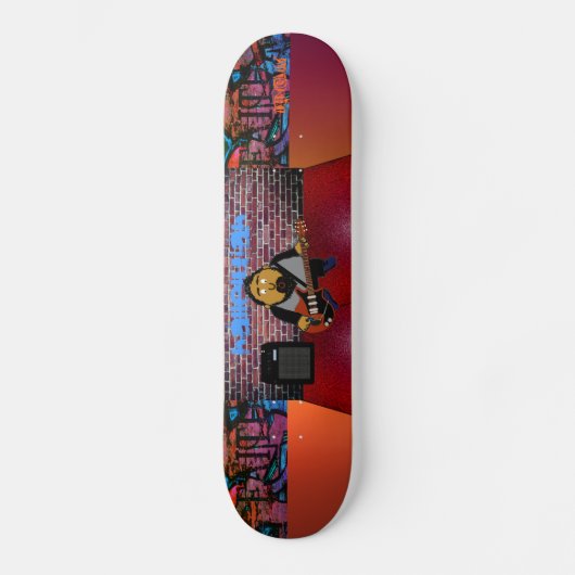 Christian Worship Leader Skateboard (Vorderseite)