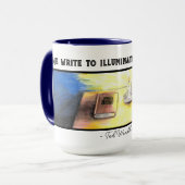 Christian Writer's Mug Tasse (Vorderseite Links)