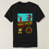 CHRISTIANDO Slay wie David Funny David Vs Goliath T-Shirt (Design vorne)