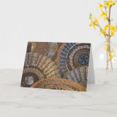 Christiane Fout, Pine Needles Karte (Gelbe Blume)