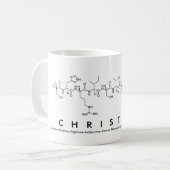 Christiane Peptidname Tasse (Vorderseite Links)