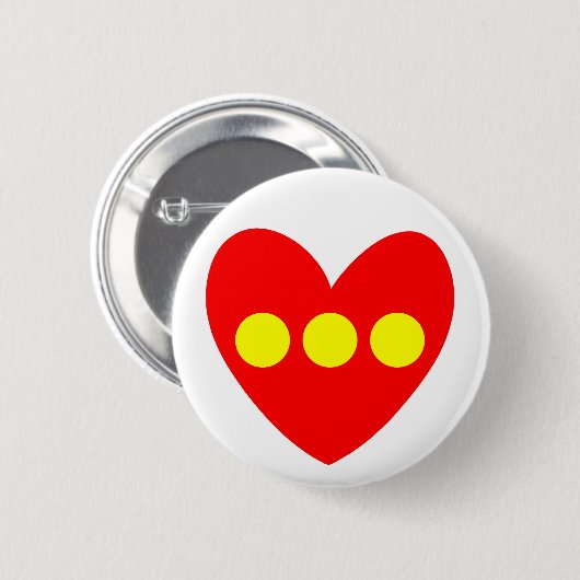 Christiania Flag Button (Vorne & Hinten)