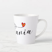 Christiania Flag Herz, Fristaden Christiania Milchtasse (Rechts)