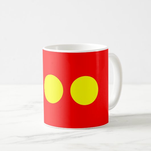 Christiania Flag Kaffeetasse (VorderseiteRechts)