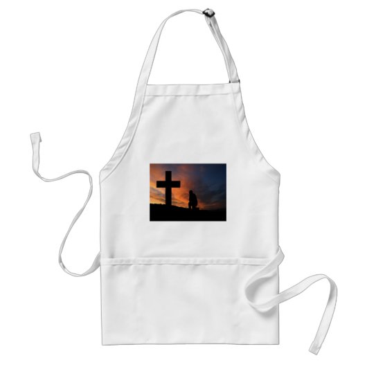 Christianity Faith Cross Jesus Peace Love Destiny Schürze (Vorne)