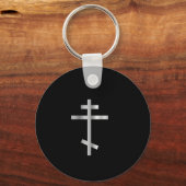 Christianity orthodox cross schlüsselanhänger (Vorderseite)
