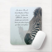 Christianity Scripture Bible Verse Jer 29:11 Mousepad (Mit Mouse)