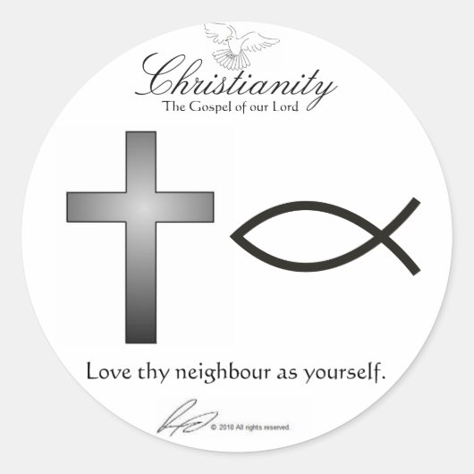 Christianity - Stickers (Vorderseite)
