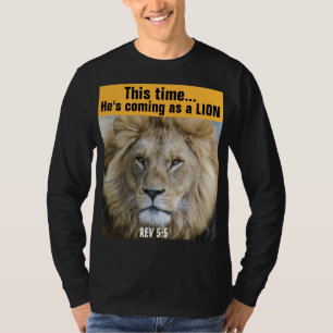 CHRISTIANJESUS LION OF JUDAH MESSIANIC T - SHIRT
