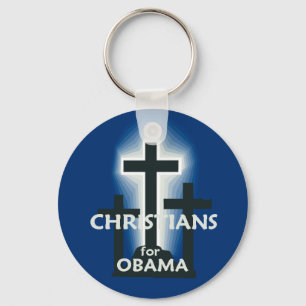 CHRISTIANS für Obama-Schlüsselanhänger Schlüsselanhänger