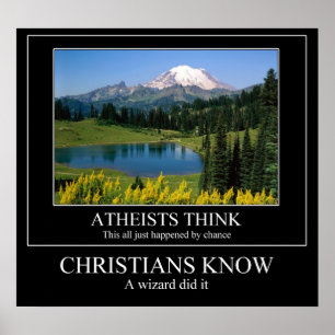 CHRISTIANS KNOW - ein Zauberer hat es geschafft Poster