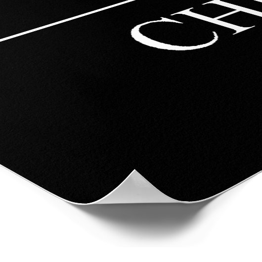 CHRISTIANS KNOW - ein Zauberer hat es geschafft Poster (Ecke)