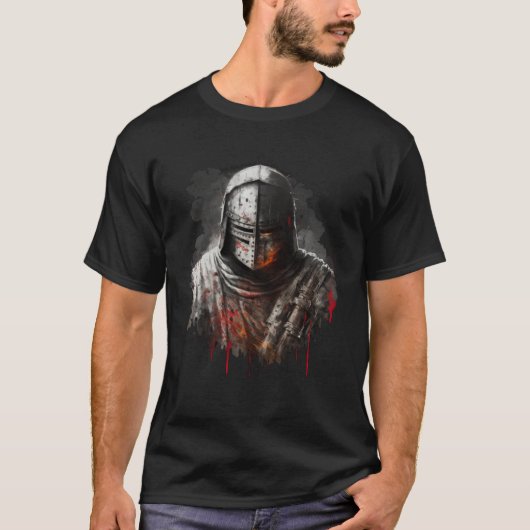 Christians Templar Knights Catholic T-Shirt (Vorderseite)