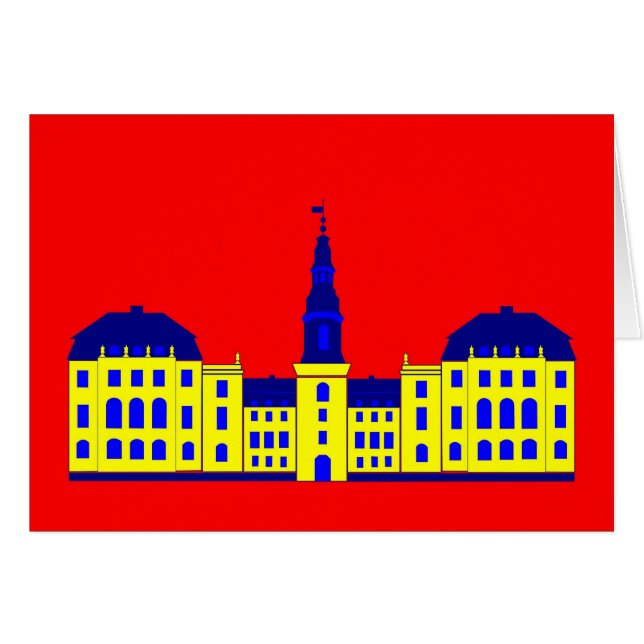 Christiansborg - gelb (Vorderseite (Horizontal))