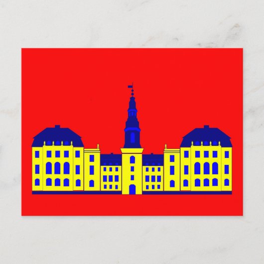 Christiansborg Palace Postkarte (Vorderseite)