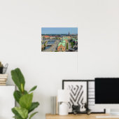 Christiansborg Palace Tower View Stock Exchange Poster (Heimbüro)