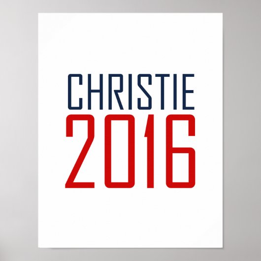 CHRISTIE 2016 AGENT -.png Poster (Vorne)