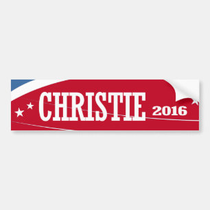 CHRISTIE 2016 AUTOAUFKLEBER