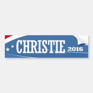 CHRISTIE 2016 AUTOAUFKLEBER