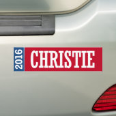 CHRISTIE 2016 AUTOAUFKLEBER (Auf Auto)