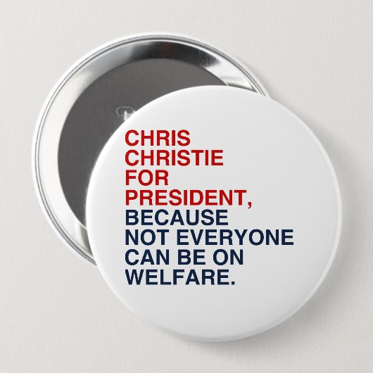 CHRISTIE 2016 BUTTON (Vorne & Hinten)