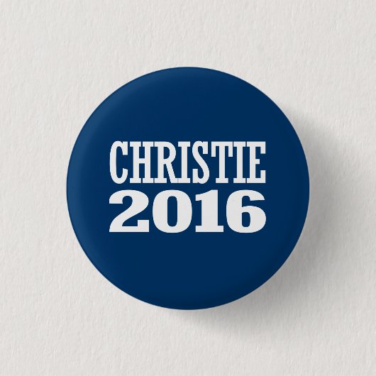 CHRISTIE 2016 BUTTON (Vorderseite)