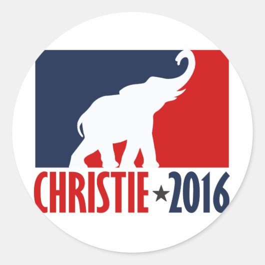CHRISTIE 2016 SPORTPRO -.png Runder Aufkleber (Vorderseite)