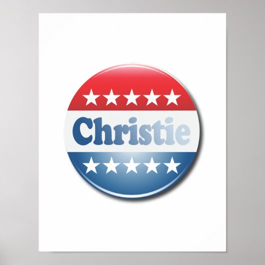 CHRISTIE CAMPAIGN-TASTE POSTER (Vorne)