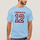 CHRISTIE IN '12 T-Shirt (Vorderseite)