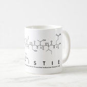 Christie Peptid Name Tasse (VorderseiteRechts)