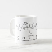 Christie Peptid Name Tasse (Vorderseite Links)