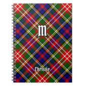 Christie-Tartan Notizblock (Vorderseite)