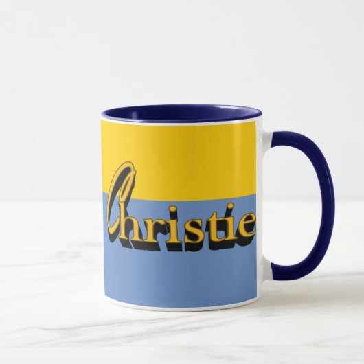 Christie Tasse (Rechts)