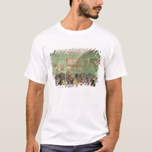 Christies Auktionssaal, aquatinted von J. Bluck T-Shirt