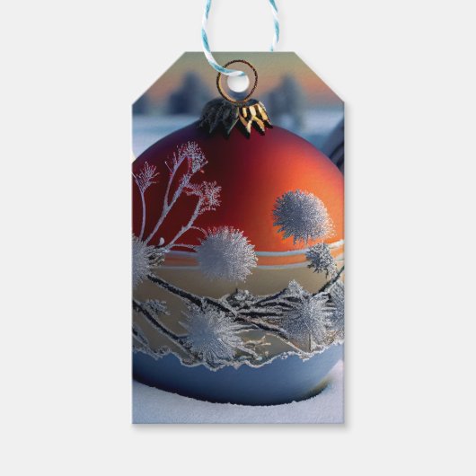 Christimas Holiday Geschenkanhänger (Vorderseite)