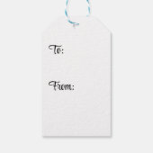 Christimas Holiday Geschenkanhänger (Rückseite)