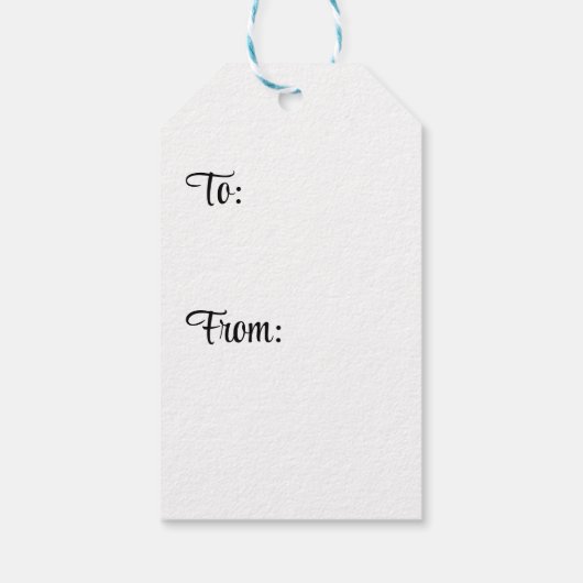 Christimas Holiday Geschenkanhänger (Rückseite)