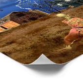 Christina-Halloween-Welt Poster (Ecke)